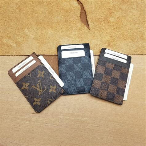 card holder lv mens|louis vuitton men's card holder.